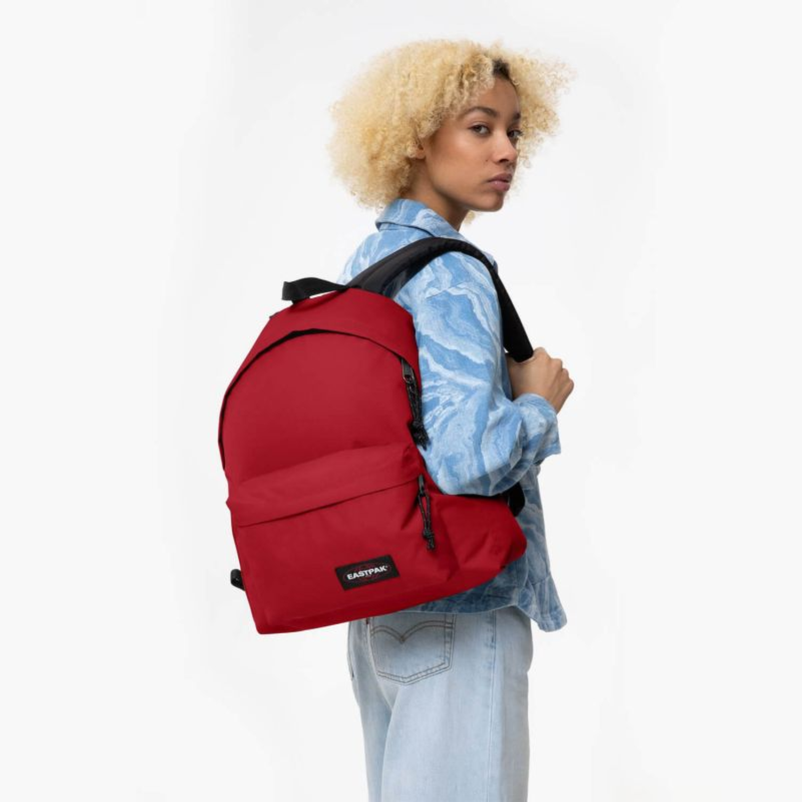 ZAINO PADDED PAK'R SCARLET RED AB - ROSSO - EASTPAK