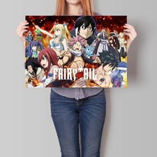 Image of Fairy Tail Anime Poster A2 A3