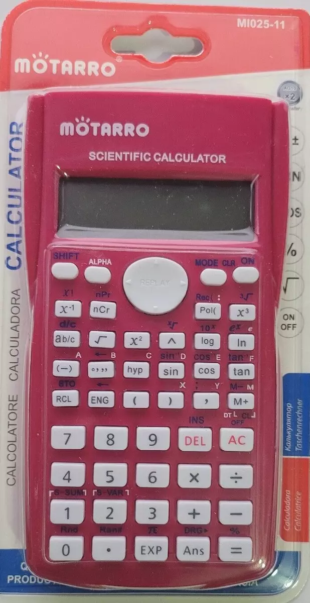 Asda casio scientific calculator hot sale
