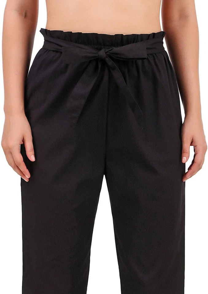 Pantalones Pirata Renacimiento Medieval Juegos con disfraces Para Mujer Corbata 100% Algodón Rayas Foto 4 de 4