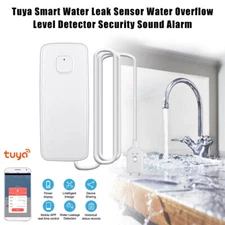 Tuya Smart Water Leak Se nsor Water Overflow Level Detector Security Sound Alarm