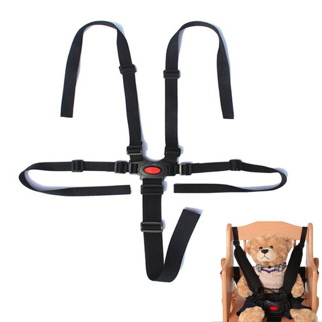 5Point Safety Baby Kids Harness Stroller High Chair Pram Car Belt Strap