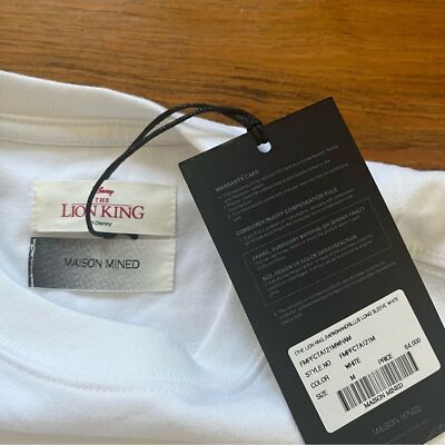 NWT Maison Mined The Lion King Rafiki Mandrillus Long Sleeve