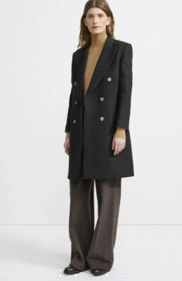 zara basic coat