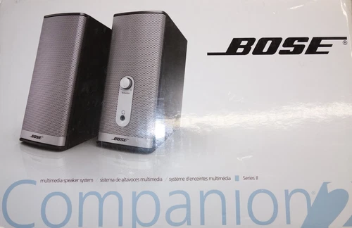 Bose Companion 2 Series II Multimedia Desktop Computer Speaker System.