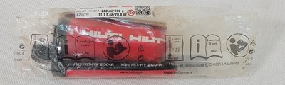 Hilti HIT-HY 200-A Injectable Mortar Epoxy Hybrid 330ml/590g/11.1fl.oz/20.8oz 