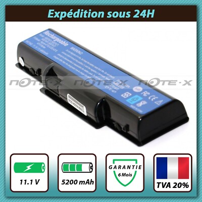 AKKU FÜR ACER EMACHINES E625 - AS07A31 - 11,1 5200mAh