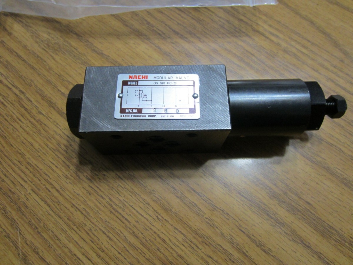 New Nachi OG-G01-PC-20 Valve | eBay
