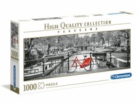 Clementoni Puzzle Amsterdam Bicycle Panorama - 1000 Teile 98X33 Cm 39440