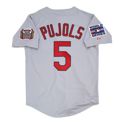 MLB Boys' St. Louis Cardinals Albert Pujols Name & Number Tee (Red, 5/6) :  Sports Fan T Shirts : Sports & Outdoors 