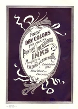 Printing Inks  -  F. W. Devoe & C. T. Raynolds, New York and  Chicago  - 1904 