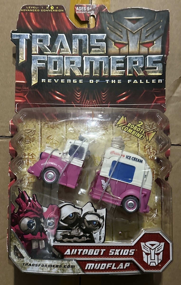 Transformers THE TWINS Autobot Skids/ Mudflap Ice Cream