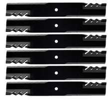 6PK Oregon Gator G5 High Lift Mulching Blades for 60" Toro Exmark 20 1/2" x 5/8"