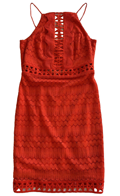 white christmas dresses CROCHET MINI DRESS