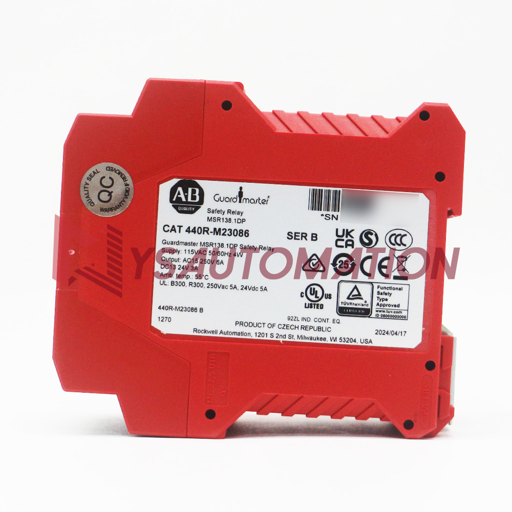 NEW Allen Bradley Guardmaster 440R-M23086 MSR138.1DP Safety Relay FAST SHIPPING