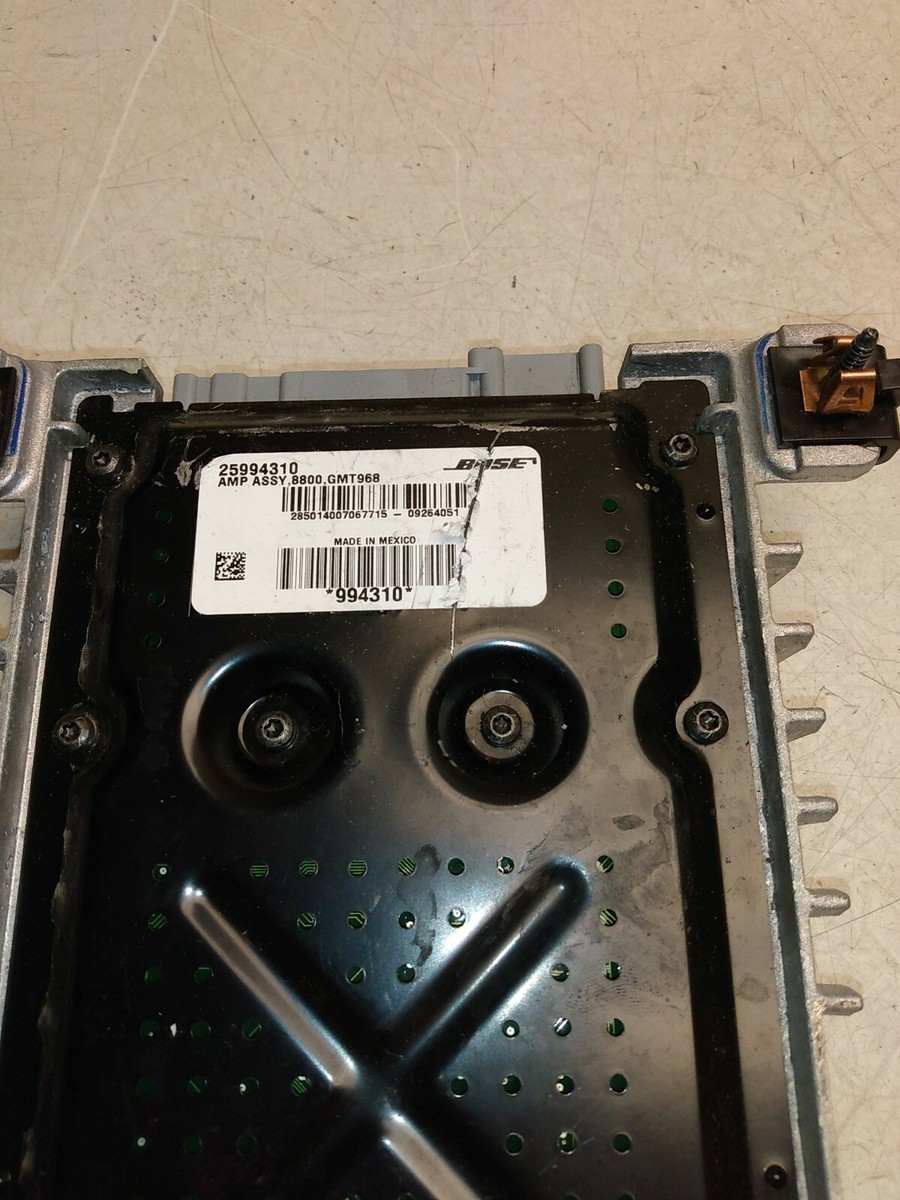 10-16 GMC ACADIA / CHEVY TREVERSE BOSE AUDIO AMPLIFIER 10-16 GMC ACADIA / CHEVY TREVERSE BOSE AUDIO AMPLIFIER