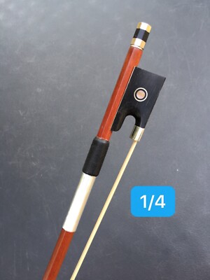 Professional Brazil  Ebony Violin Bow 1/4 US Shipping Today