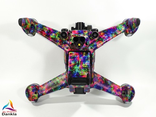 DJI FPV - SKIN - Design: Coloured Pixels + Goggles - Wrap / Decal / Zubehör - Picture 8 of 12