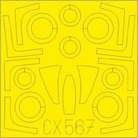 MW22 Eduard CX567 F-14A 1/72 Mask For Academy