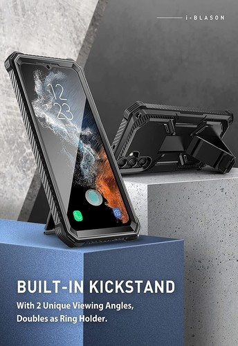 i-Blason Armorbox For Samsung Galaxy A54, Full Body Bumper Case w/ Screen Cover - Picture 4 of 7
