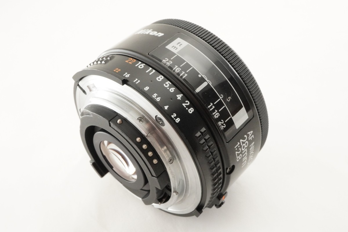 Nikon AF NIKKOR 28mm F2.8 AF Wide Angle Lens from Japan