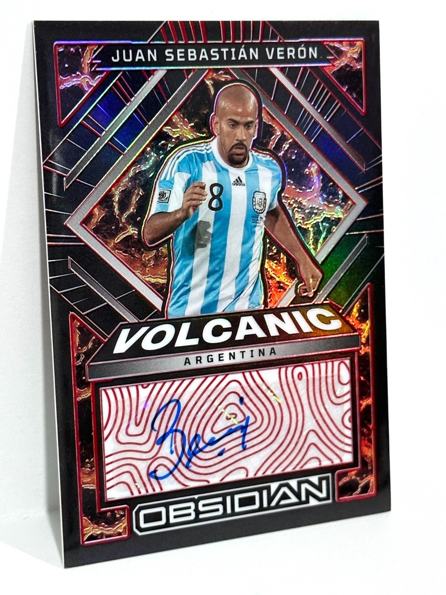 鹿12　JUAN SEBASTIAN VERON オートカード 鹿12 JUAN SEBASTIAN VERON オートカード 鹿12 JUAN SEBASTIAN