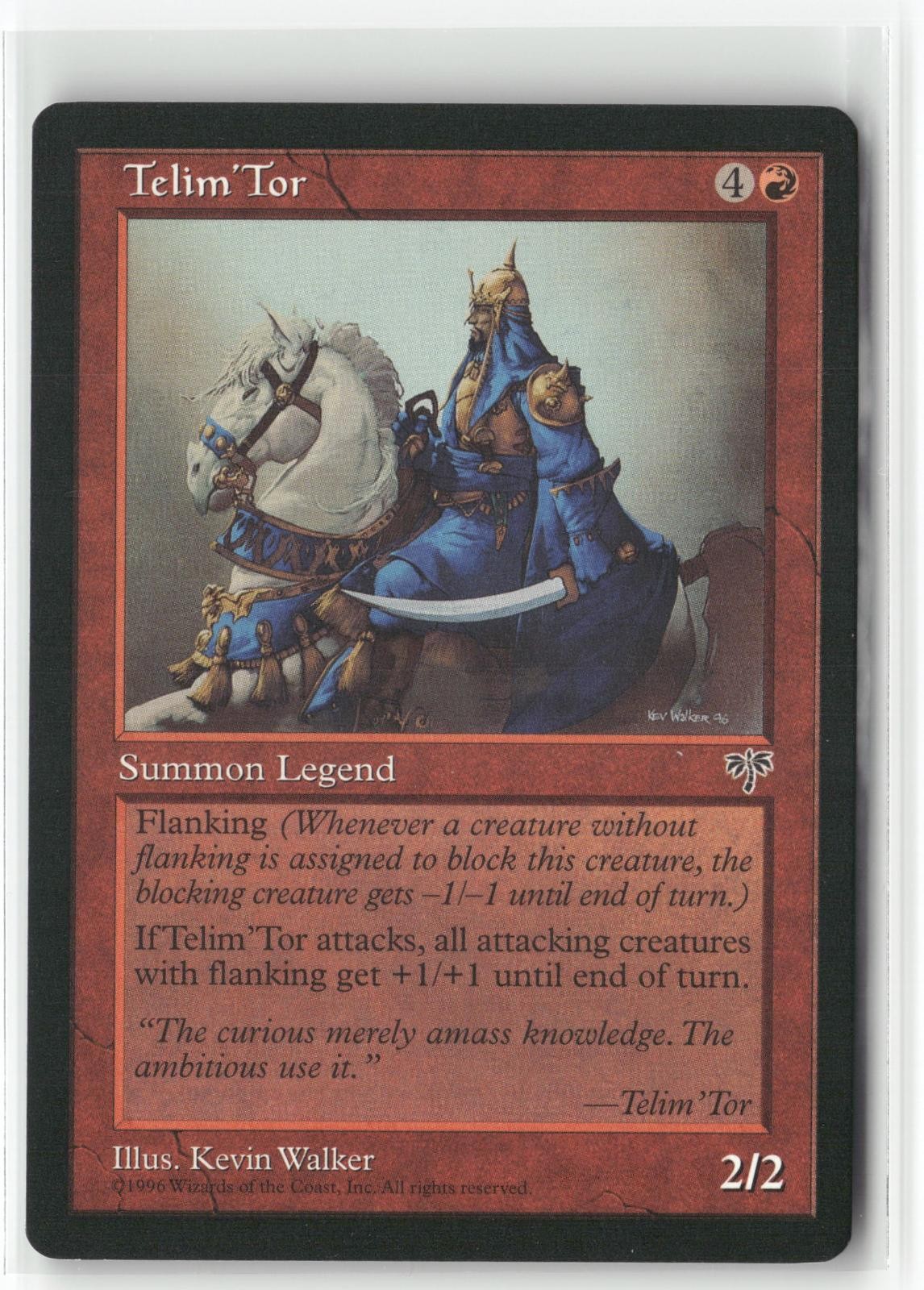 Telim'Tor Rare Mirage Magic: The Gathering Lightly Played