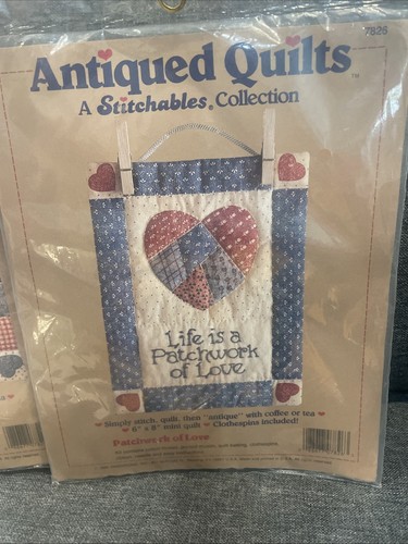 NIP 3-Antiqued Quilts Kits: Welcome, Life, Hot Baths & 3-quilt Patterns: Med.. - Picture 4 of 8