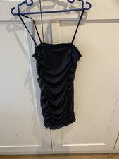 PRETTYLITTLETHING Black Dress Size8