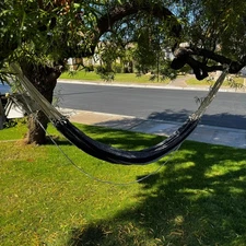 VTG Vivere Latin Splendora Authentic Brazilian Cotton Hammock Hanging Daybed