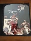 Michael Jordan Autograph 8x10 "He's Back"  UDA  #14136 Chicago Bulls