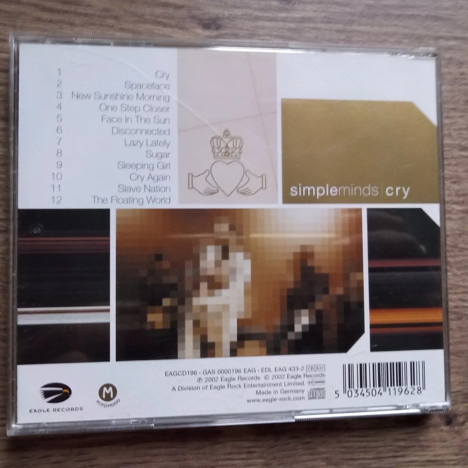 Simple Minds - Cry - CD 2002 - Bild 2 von 2