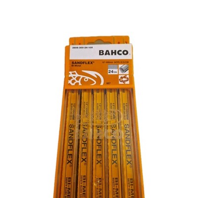 100 Bahco Sandflex Bi-Metall Sägeblätter 300mm 24 TPI 3906-300-24 Profi-Qualität