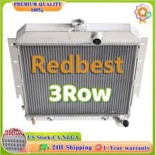 63dt For 1963-1966 Dodge Dartplymouth Barracuda Valiant 3row Aluminum Radiator