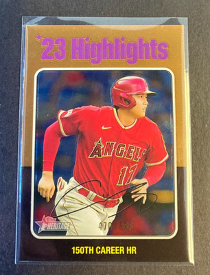 2024 Topps Heritage High Number Chrome /699 Pick List You Choose