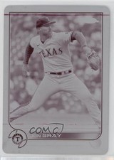 2022 Topps Chrome Update Printing Plate Magenta 1/1 Jon Gray #USC61 12ui