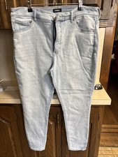 Express Jeans Womens Size 14 Skinny High Rise