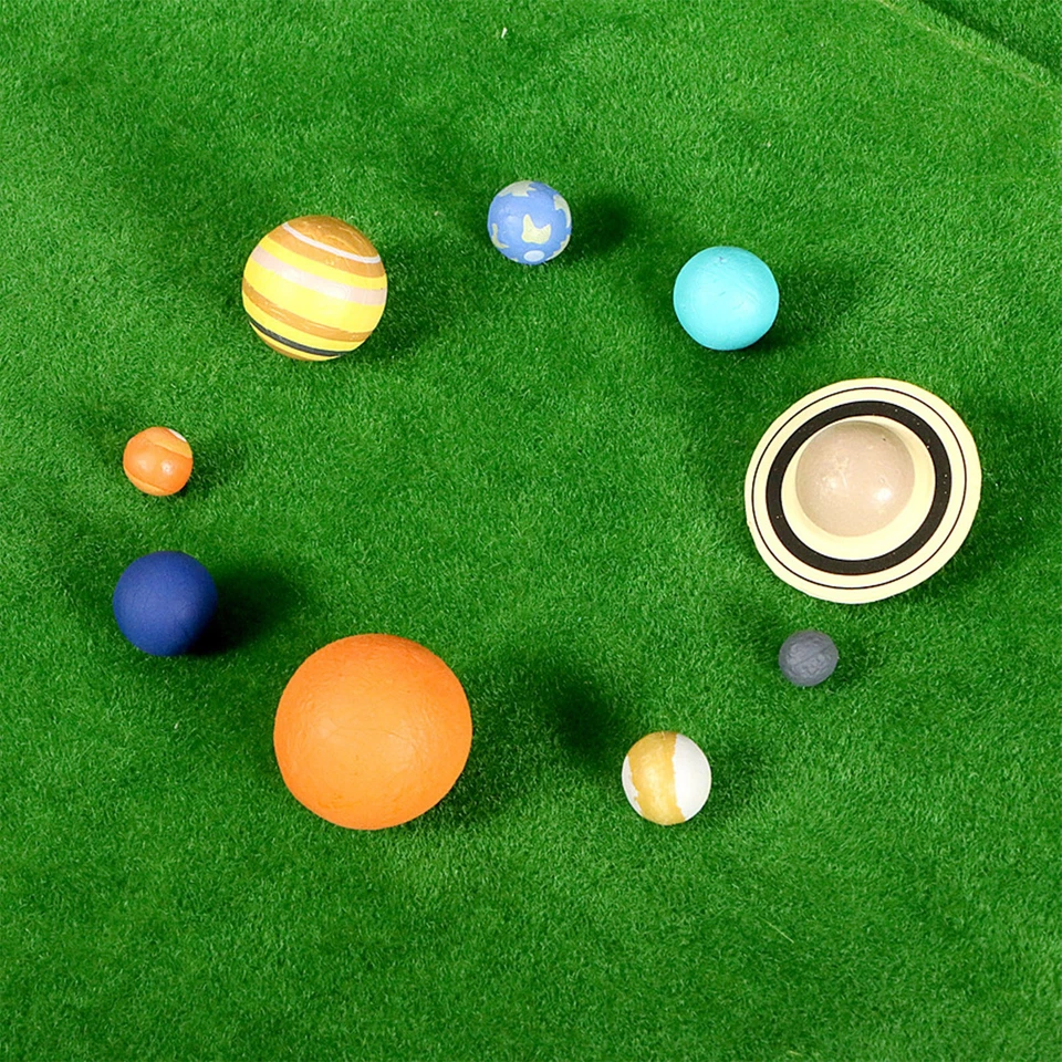 9pcs Solar System Teaching Model Planet Model Astronomy Science Educational - Image 4 of 4