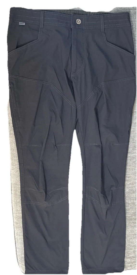 KÜHL outdoor trail pants mens gray hiking utility tactical nylon