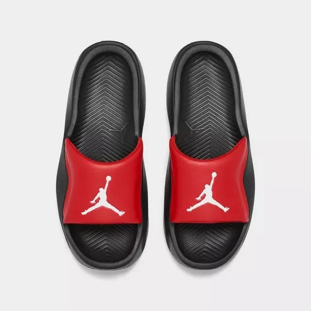 Jordan Franchise Slides Varsity Red/Black/White🔥New Men's Sandals HF3263-600