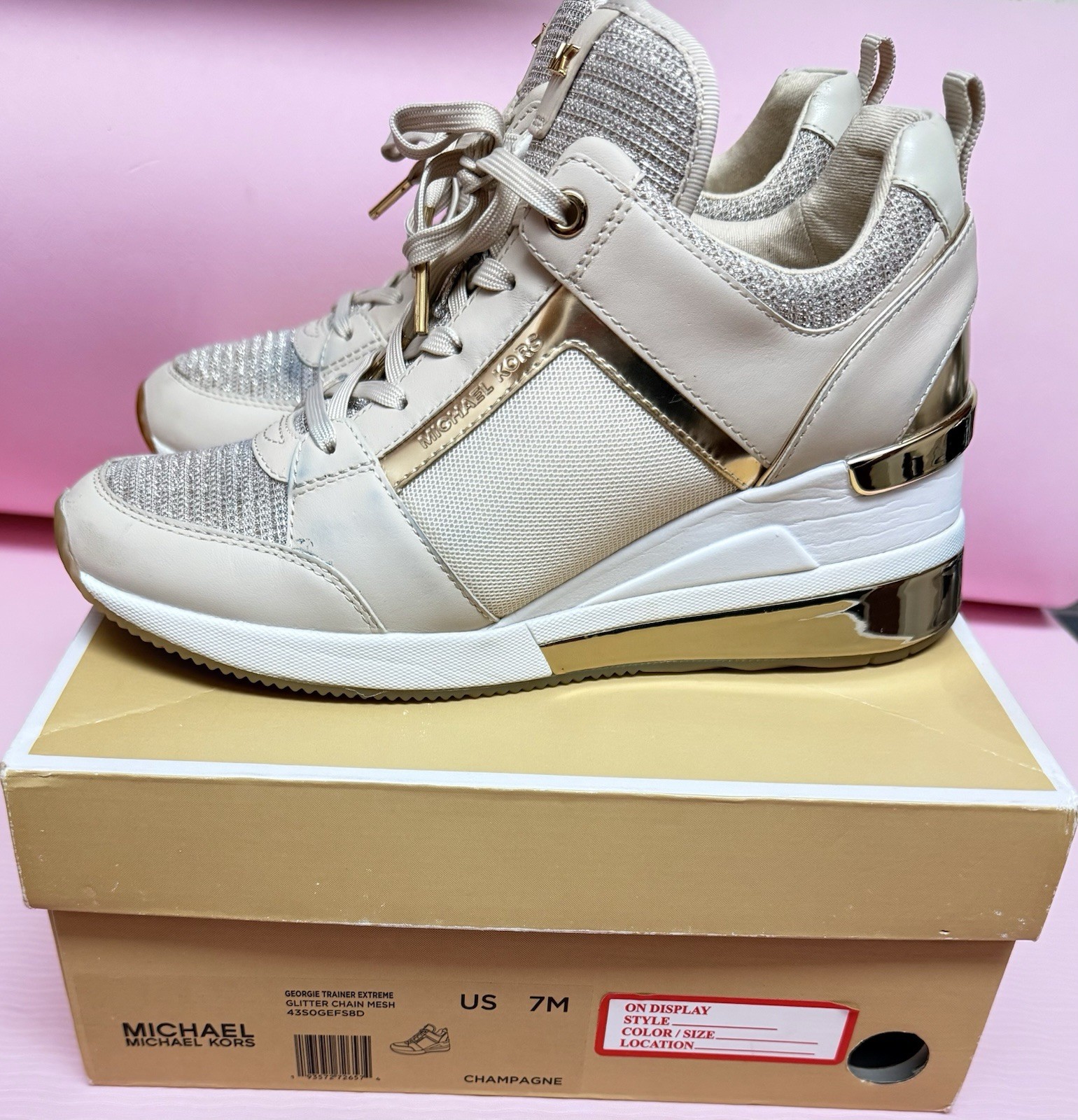 Authentic Michael Kors Georgie Sneakers - image 2