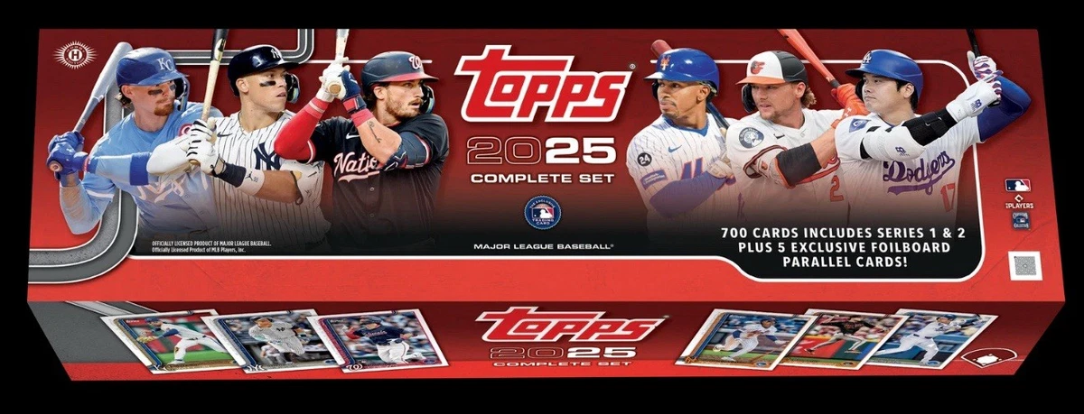 2025 Topps Baseball Complete Factory Set Hobby Edition Box (700 