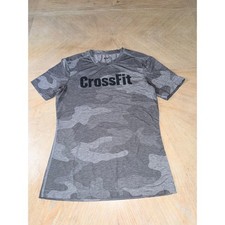 NOBULL women s gray camo CrossFit tshirt size small