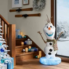 Home Depot Disney 4ft. Animated LED Olaf Holiday Christmas Decor