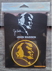 John Madden Thanksgiving Memorial Jersey Patch Memorial Patch