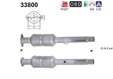KATALYSATOR FÜR SKODA OCTAVIA II COMBI (1Z5), SEAT ALTEA (5P1) - AS 33800