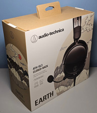 Audio Technica ATH-GL3 Earth Closed Back High Fidelity Gaming Headset - Black