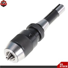 Heavy 1/32"- 5/8" JT6 KeylessDrill Chuck Self Tighten W/R8 Shank Adapter New