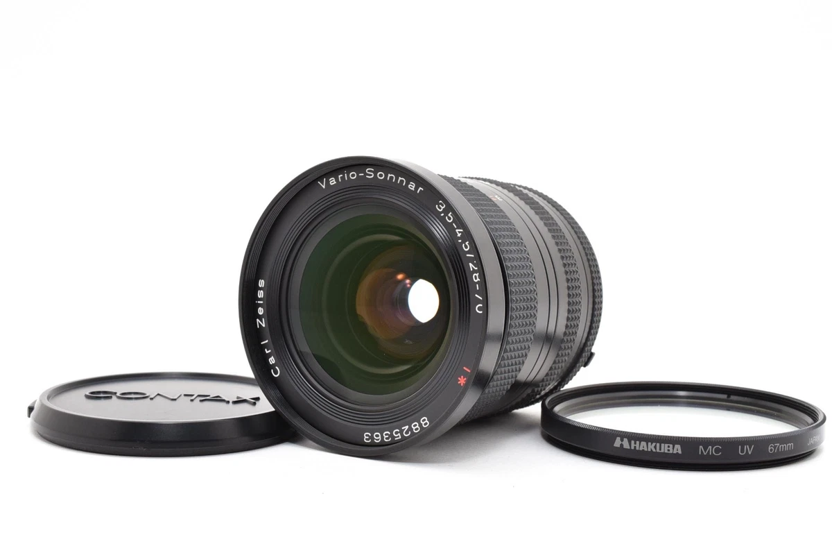 Contax ZEISS Vario-Sonnar T* Camera Lenses f/3.5-4.5 Maximum