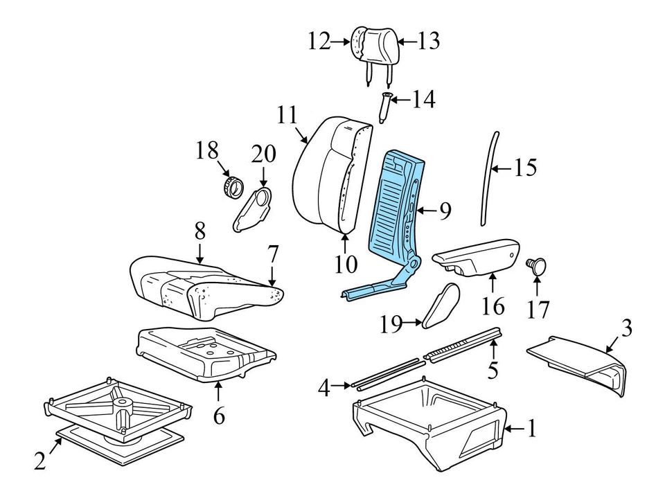 2012-2018 BMW 320I 2.0L - TANQUE DE COMBUSTÍVEL Respirador LINHA 7636128 - Imagem 3 de 4